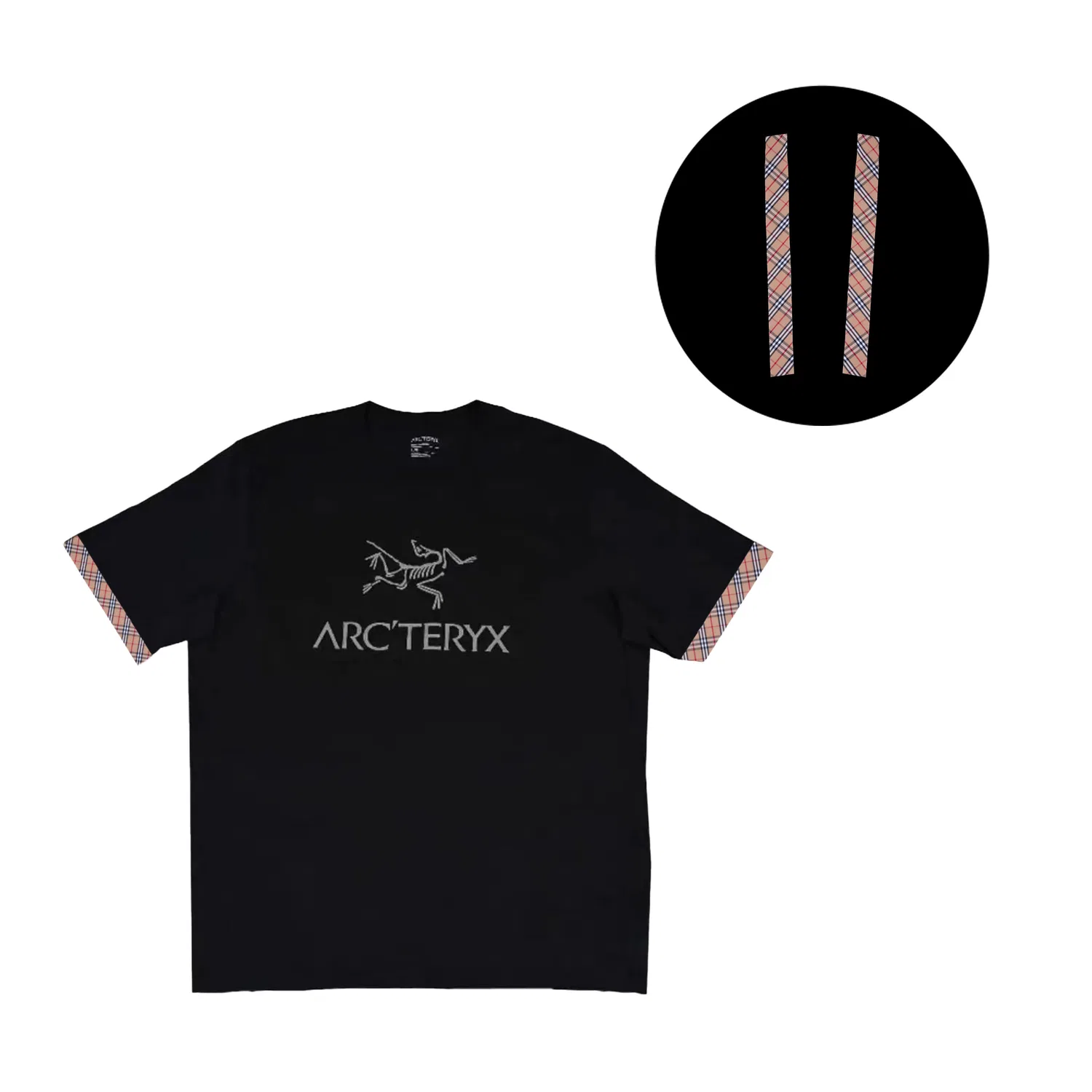 Футболка мужская хлопковая Arcteryx Black — фото 3
