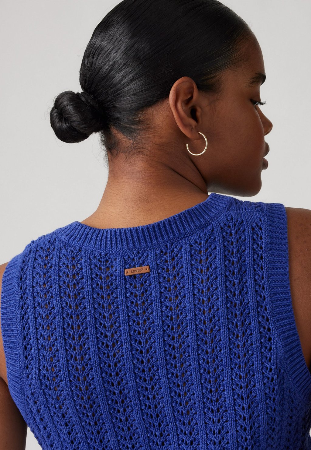 Топ SUNRISE CROCHET TANK Levi's, синий — фото 4