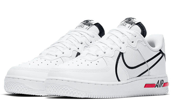 Кроссовки air force 1 реагировать Nike, белый — фото 3
