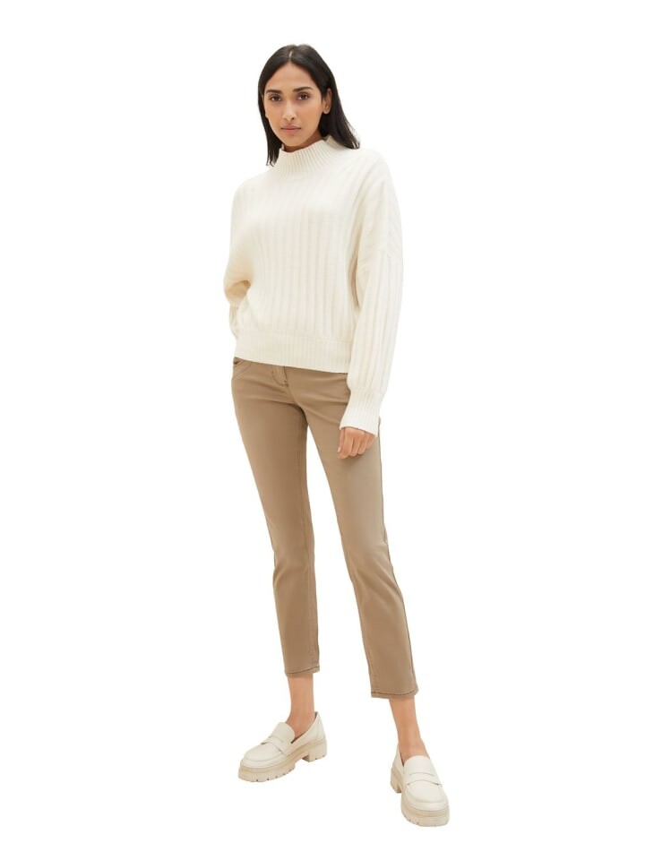 

Тканевые брюки Tom Tailor /Chino TAPERED RELAXED comfort/relaxed, бежевый