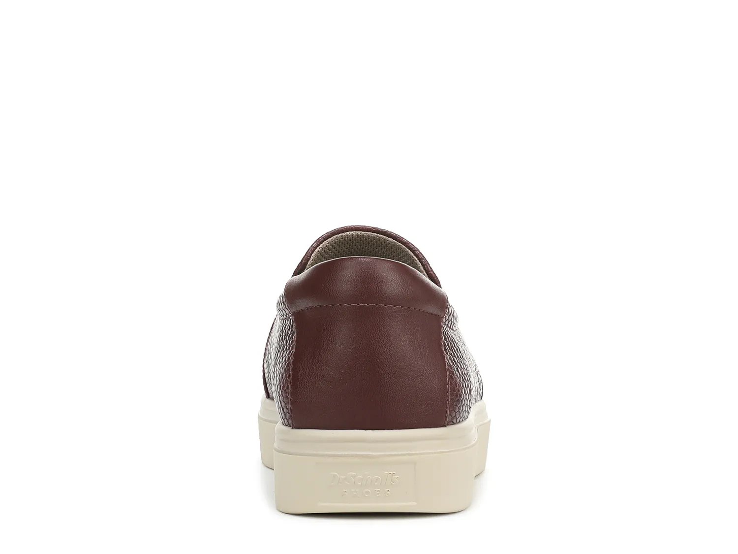 Кроссовки Dr. Scholl's Madison Cloud Slip-On Sneaker - Women's, Burgundy Snake Print Synthetic — фото 4
