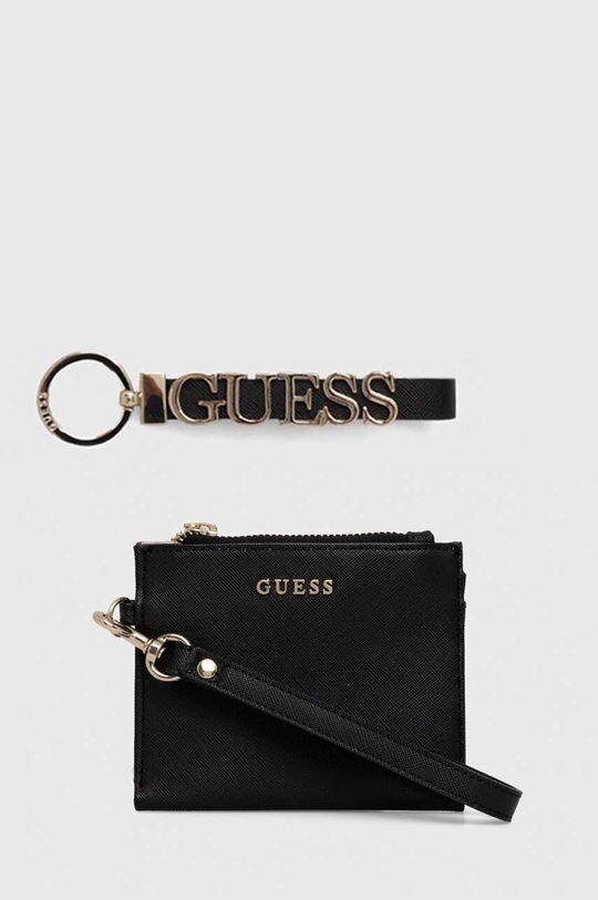 

Угадай кошелек Guess, черный