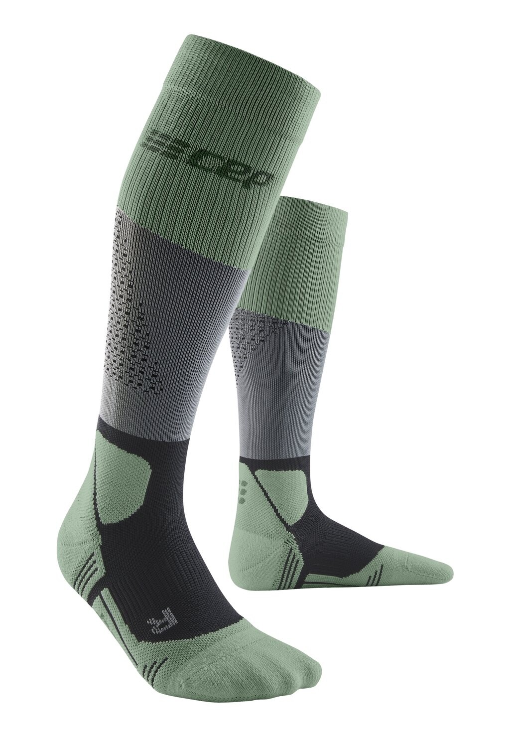 

Гольфы COMPRESSION HIKING MAX CUSHION, MADE IN GERMANY CEP, серый