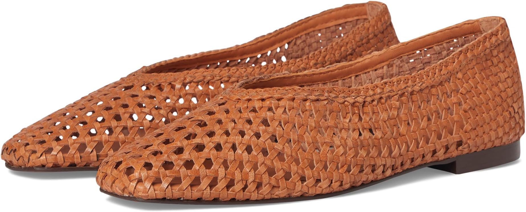Балетки Madewell Sage Ballet Flat - Woven, Baked Clay
