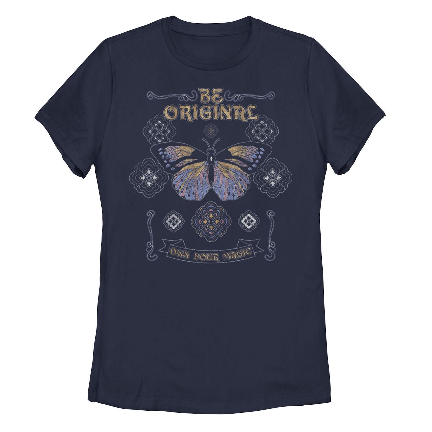

Футболка с бабочкой для юниоров «Be Original Own Your Magic»