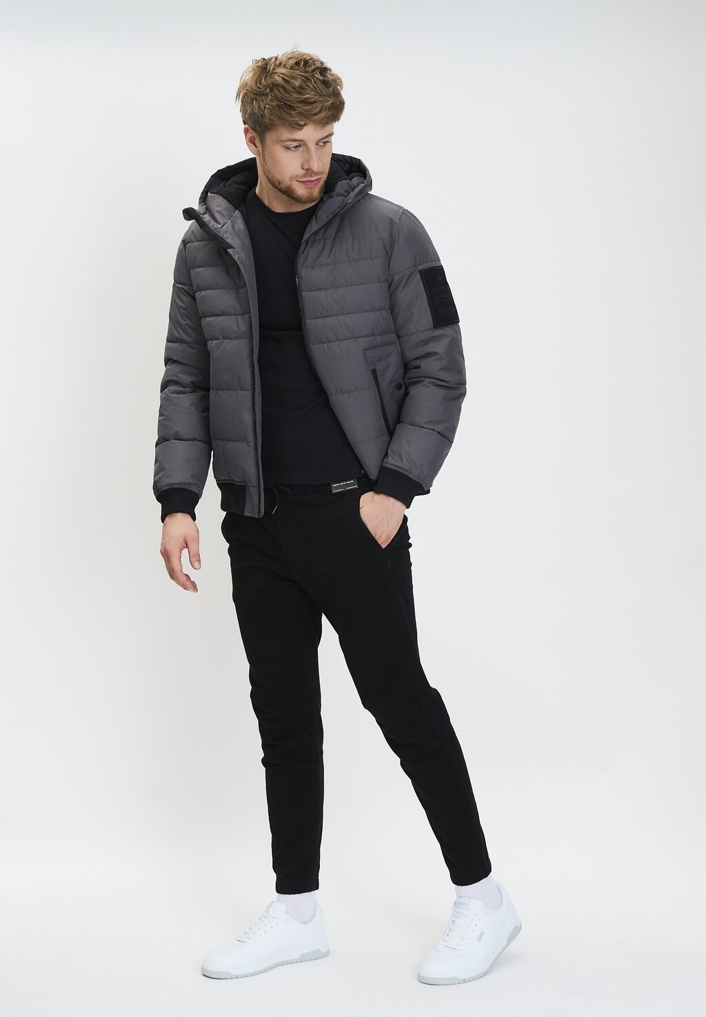 

Зимняя куртка PADDED RESPECT, серый