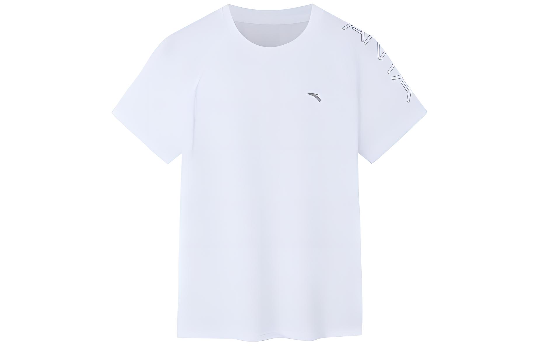 

Женская футболка с регланными рукавами Anta Variety Training Collection снежно-белого цвета