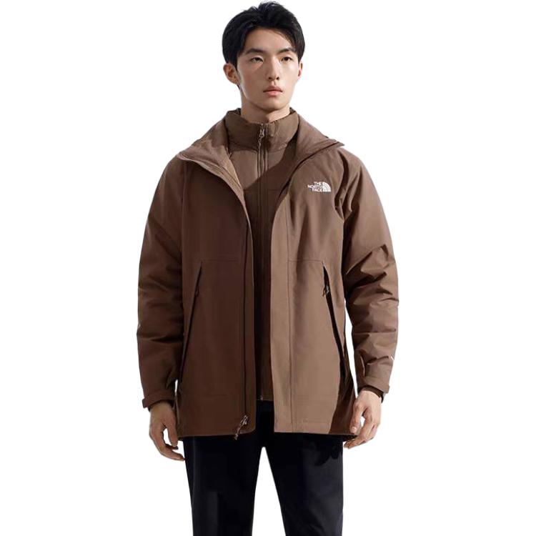 

Dryvent водонепроницаемая и ветрозащитная куртка-ветровка для мужских моделей 1OI/дымчато-коричневый THE NORTH FACE, коричневый