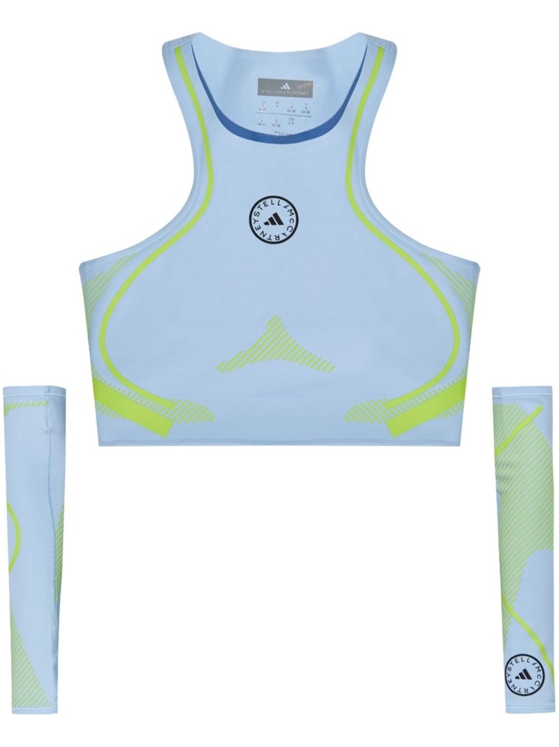 

Adidas by Stella McCartney беговой топ TruePeace, синий