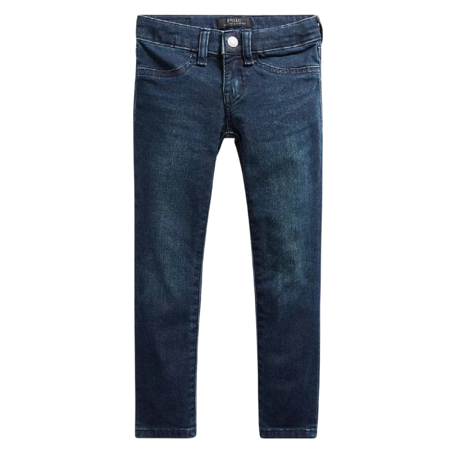 

Детские джинсы Polo Ralph Lauren Aubrie с низкой посадкой и прямыми штанинами, lucey wash