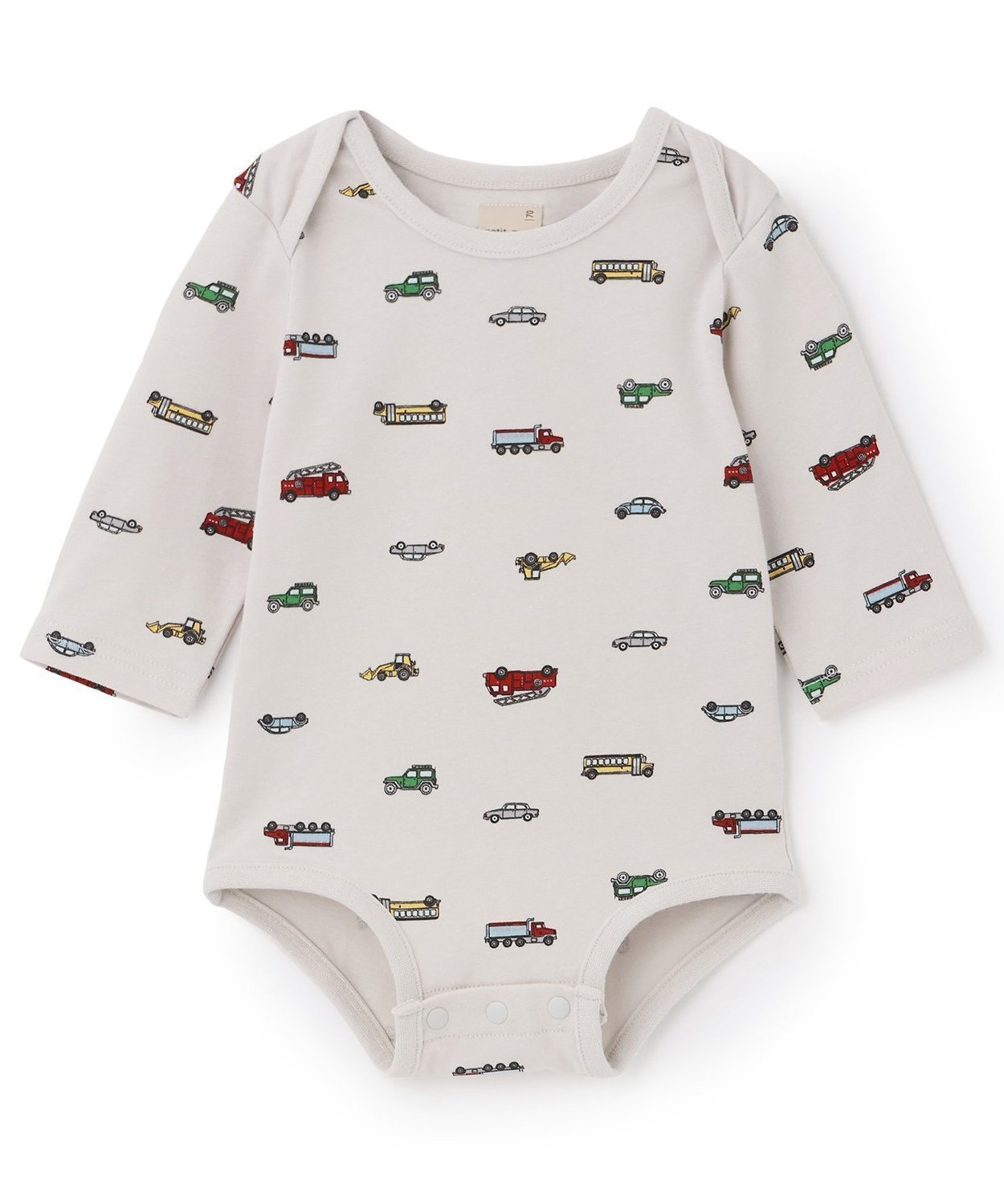 Комбинезон с длинными рукавами Petit Main, Light Gray