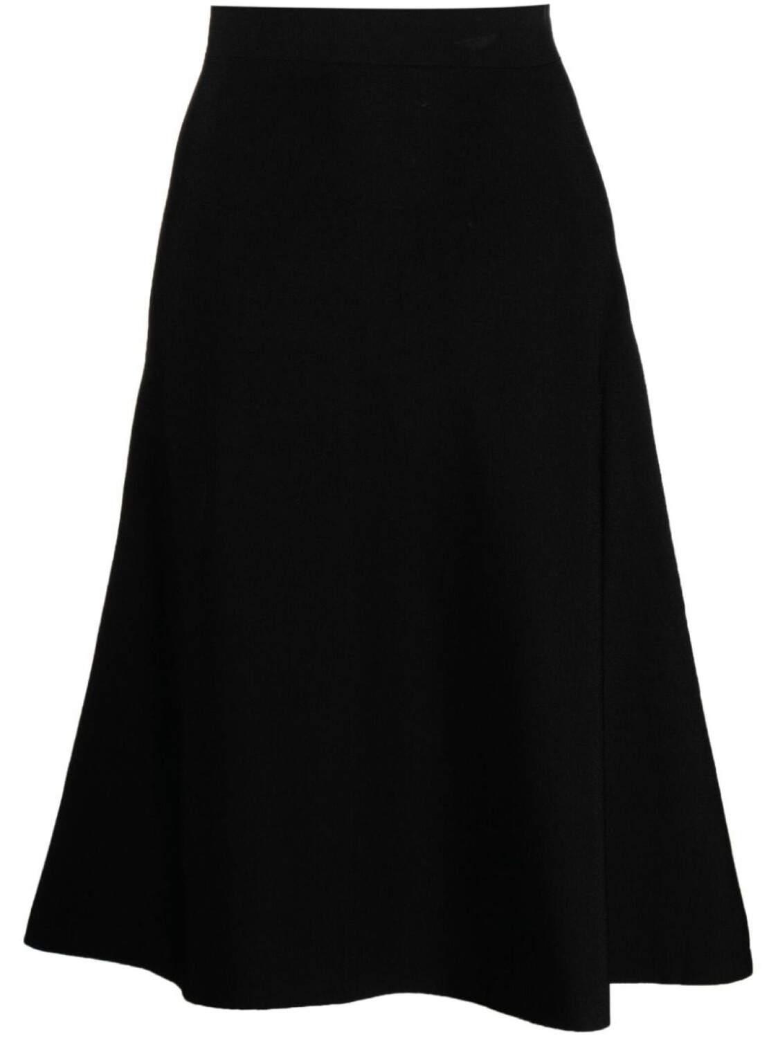 

Юбка миди асимметричного кроя Jil Sander, черный