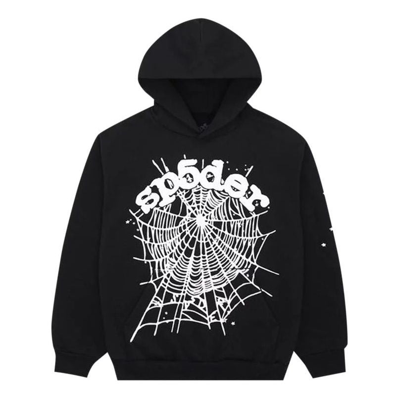 

Худи SP5DER OG Web Hoodie 'Black', черный