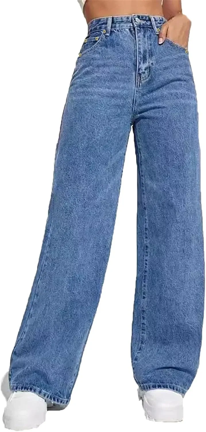 

Женские джинсы Mid Waist Straight, Regular Fit, Non Stretch