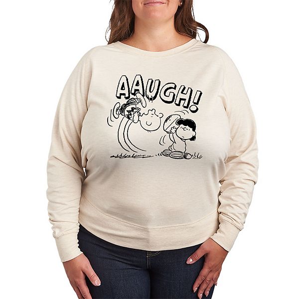 

Футболка с длинным рукавом French terry Peanuts Charlie Brown plus size Licensed Character, Birch, Коричневый, Футболка с длинным рукавом French terry Peanuts Charlie Brown plus size Licensed Character, Birch