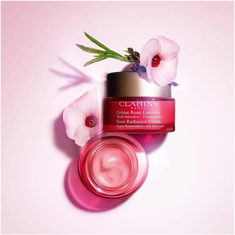 Дневной крем Clarins Super Restorative Rose Radiance, 50 мл — фото 4