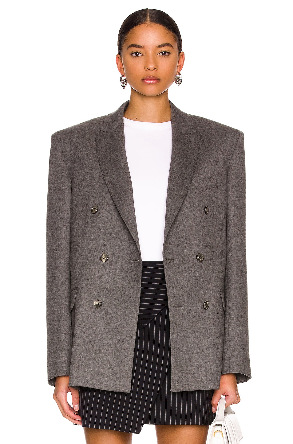 

Двубортный пиджак WARDROBE.NYC, цвет Charcoal