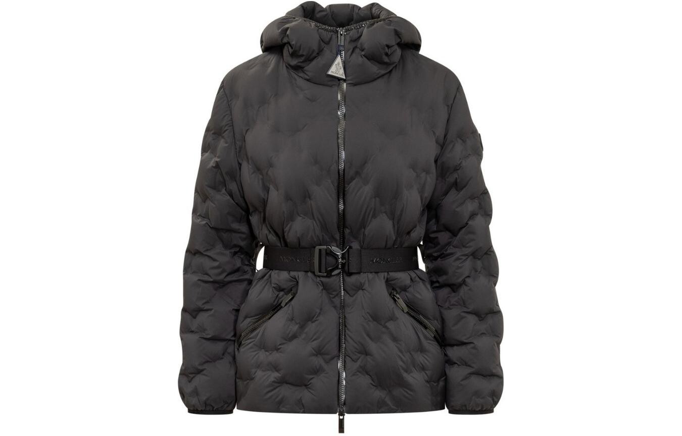 

Пуховик женский черный Moncler