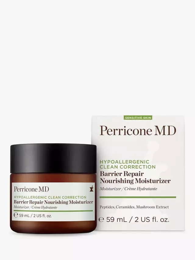 Гипоаллергенный питательный увлажняющий крем Clean Correction Barrier Repair, 59 мл Perricone MD
