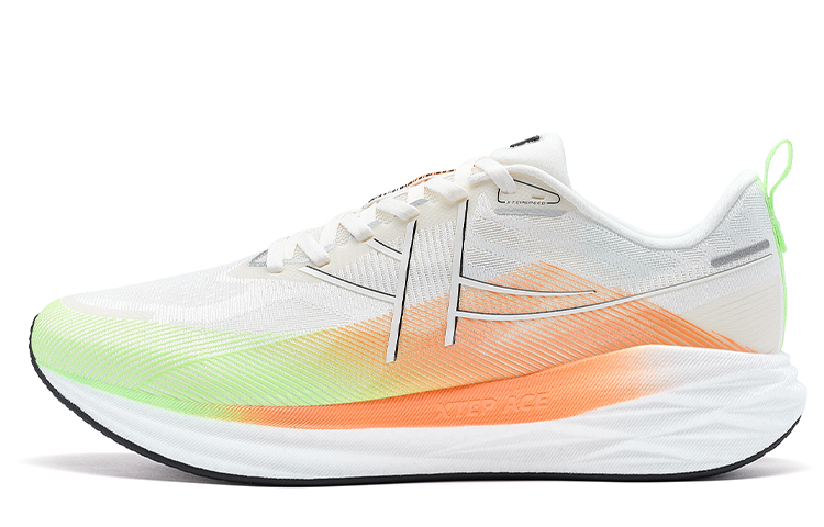 

XTEP Кроссовки China Post x Low-Top ACE повседневные мужские Sail White/Ghost Green/Fluorescent Soft Orange - Sail White/Ghost Green/Neon Soft Orange