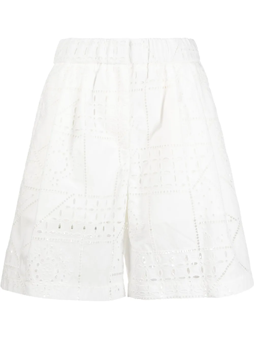 

Шорты с перфорацией MSGM, белый