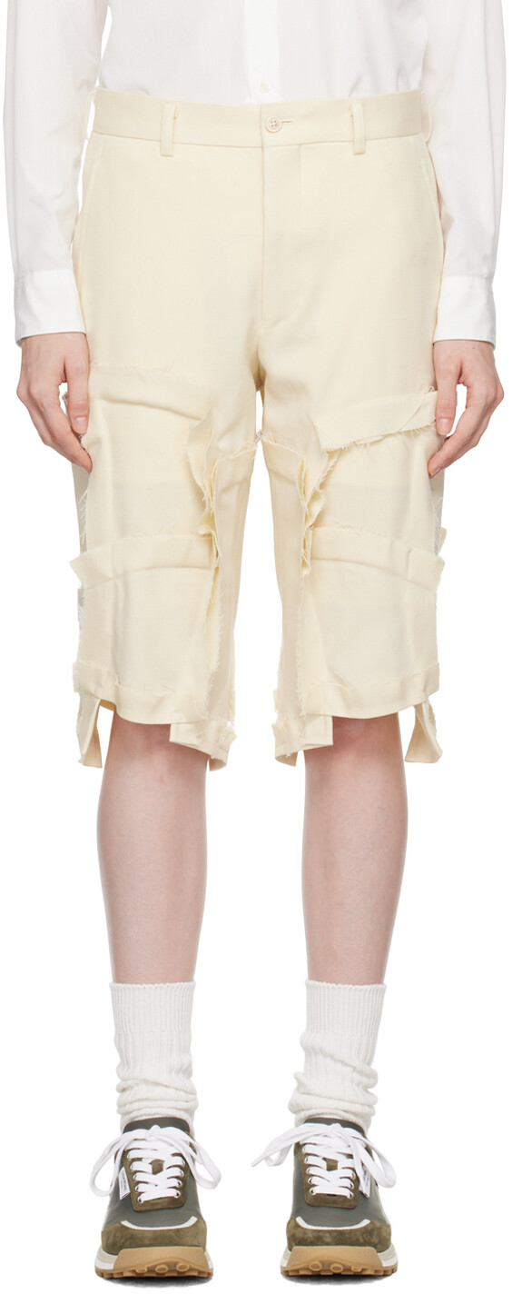 

Шорты с потертыми краями Comme des Garcons Homme Plus