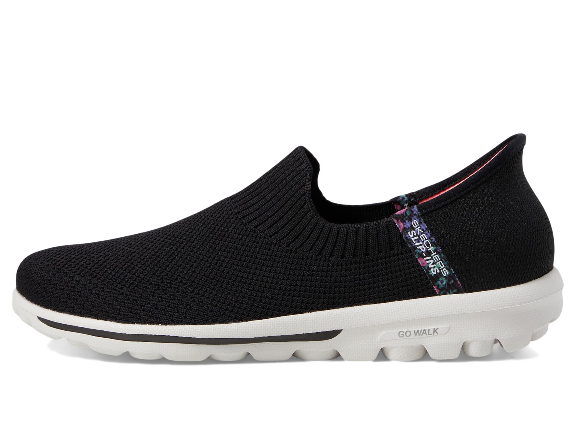 Кроссовки SKECHERS Performance Go Walk Travel Tahiti Sunset Hands Free Slip-Ins, черный — фото 4