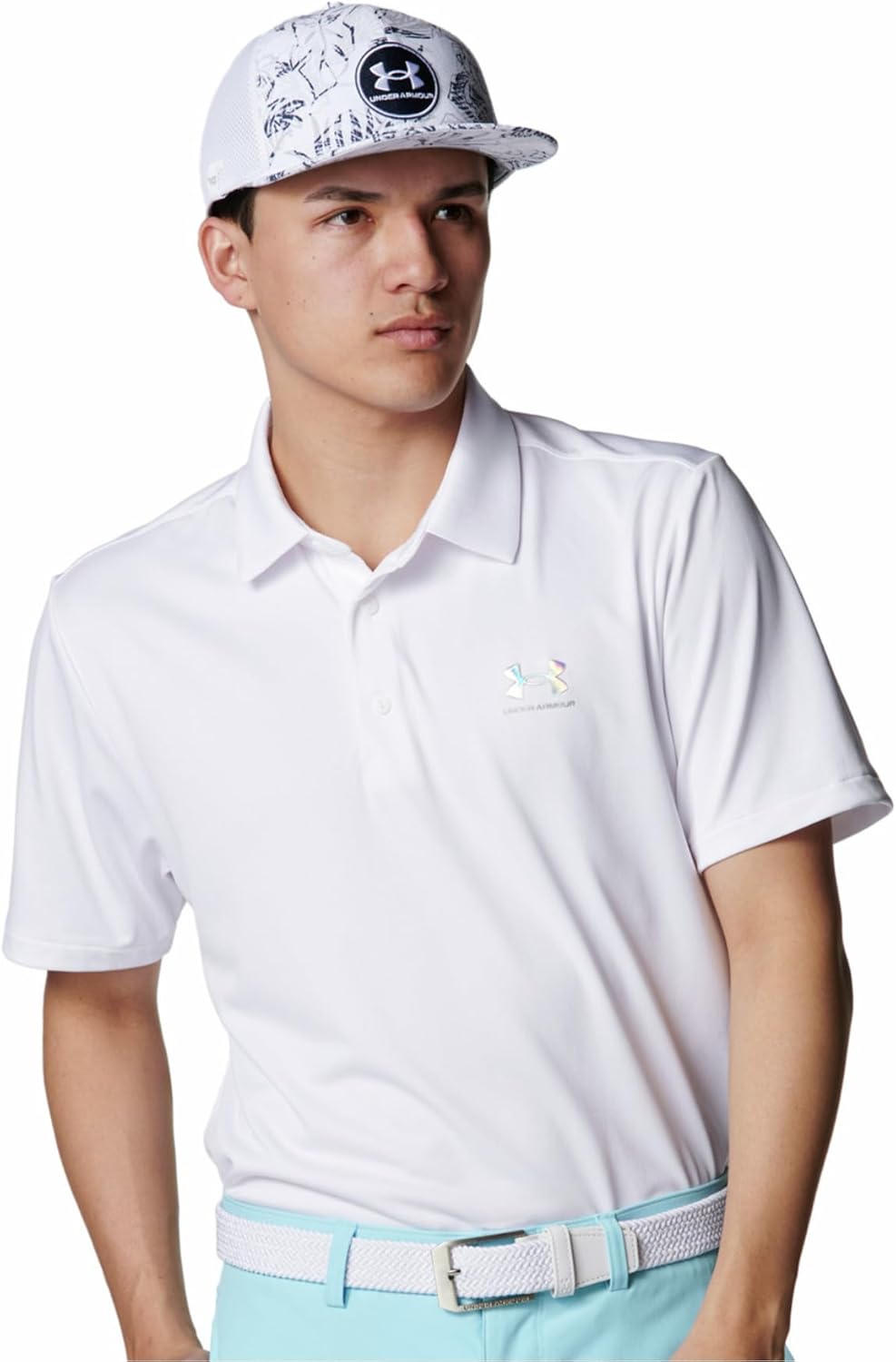 

Мужская рубашка-поло для гольфа UNDER ARMOUR UA ArmorDry, белый