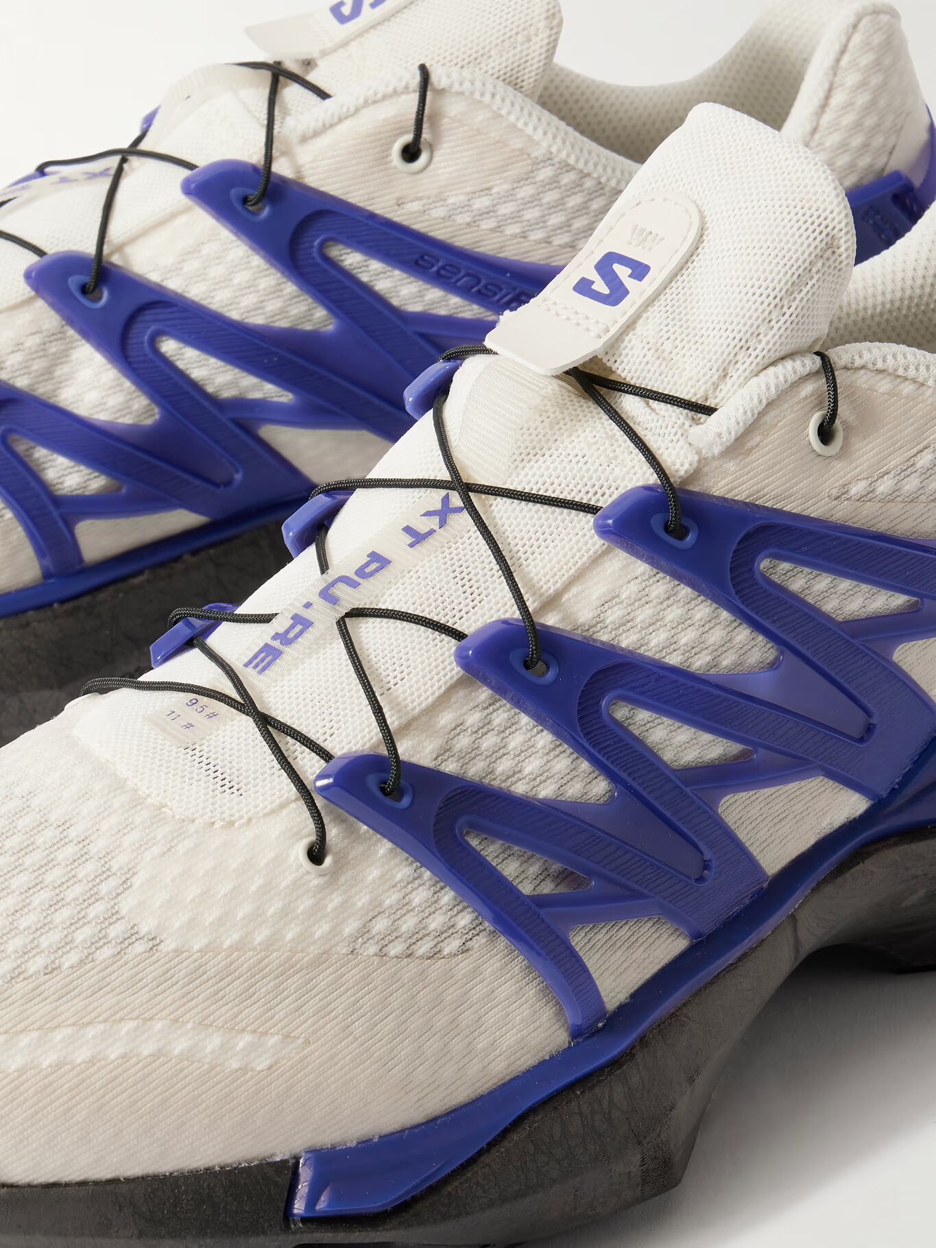

Кроссовки XT PU.RE ADVANCED с резиновой отделкой из сетки SALOMON, фиолетовый