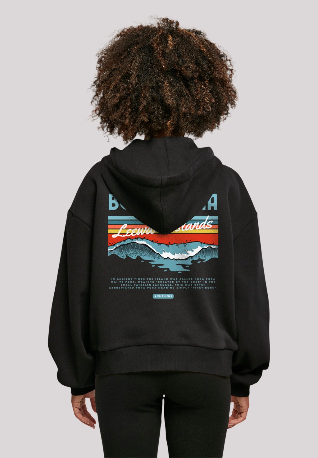 

Толстовка BORA BORA LEEWARDS ISLAND - Hoodie F4NT4STIC, черный