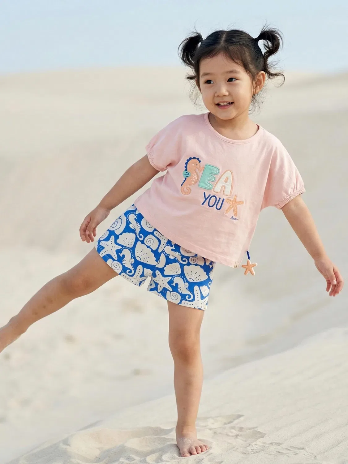 Футболка 'T-Shirt Sea You' Sigikid, Pink — фото 4