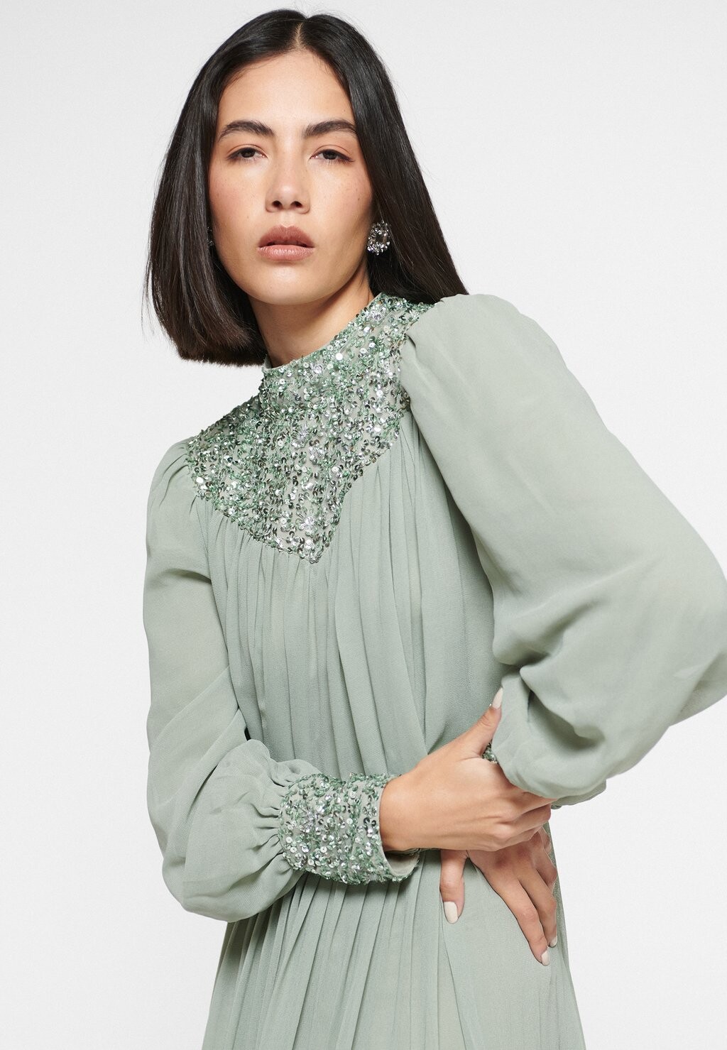

Одежда для особых случаев EMBELLISHED SEQUINS BEAUUT, зеленый
