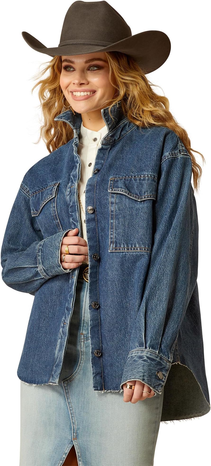 

Куртка Ariat Denim Shirt Jacket, цвет Hesperia