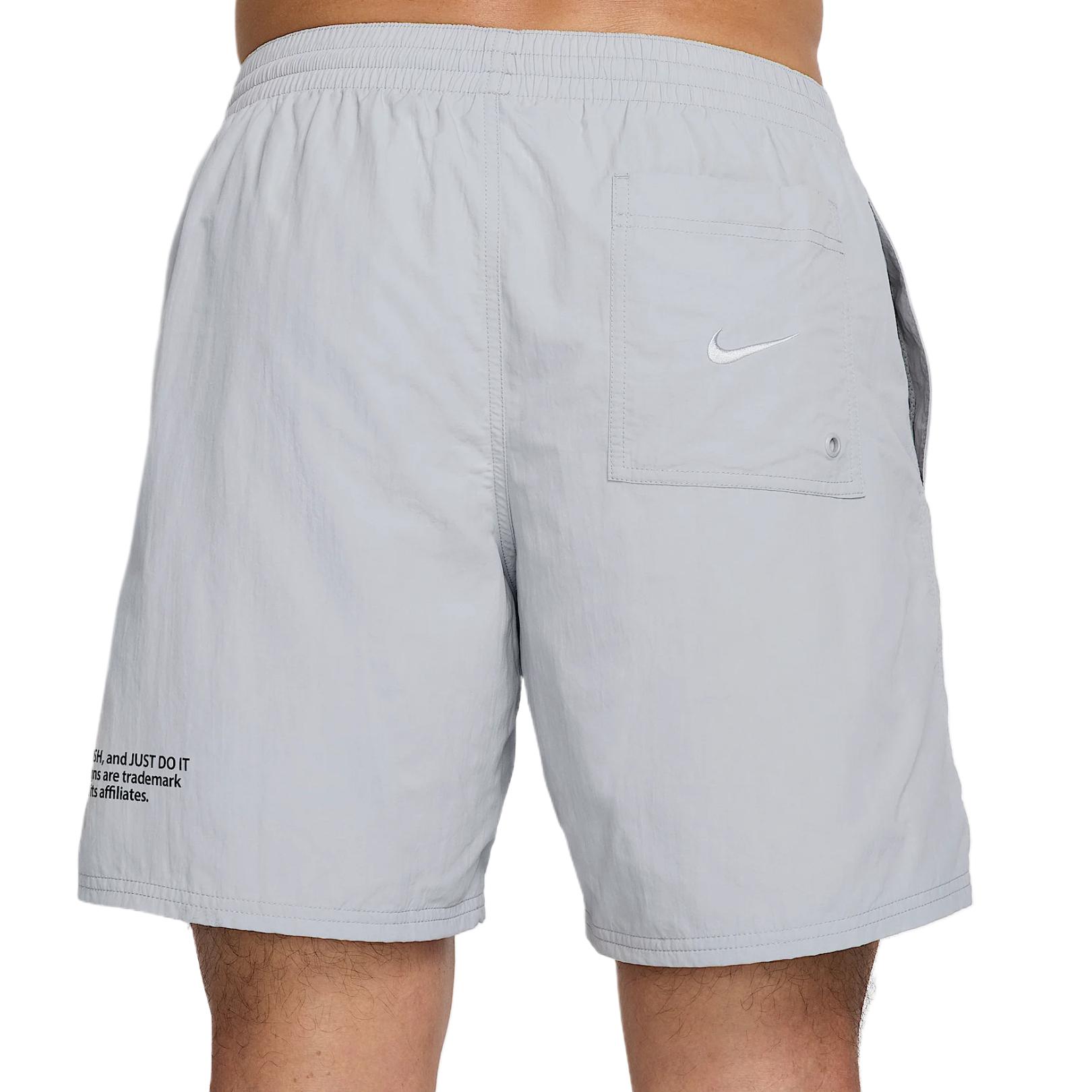Мужские шорты для плавания Swim Breaker 7' Fully Lined Volley Nike, серый — фото 2