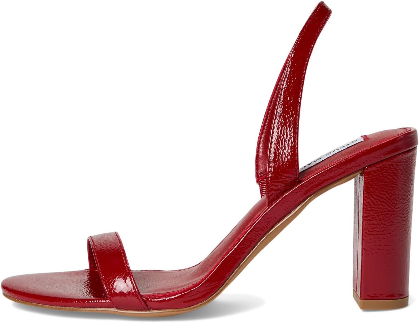 Сандалии Steve Madden Emilie, цвет Red Patent — фото 4