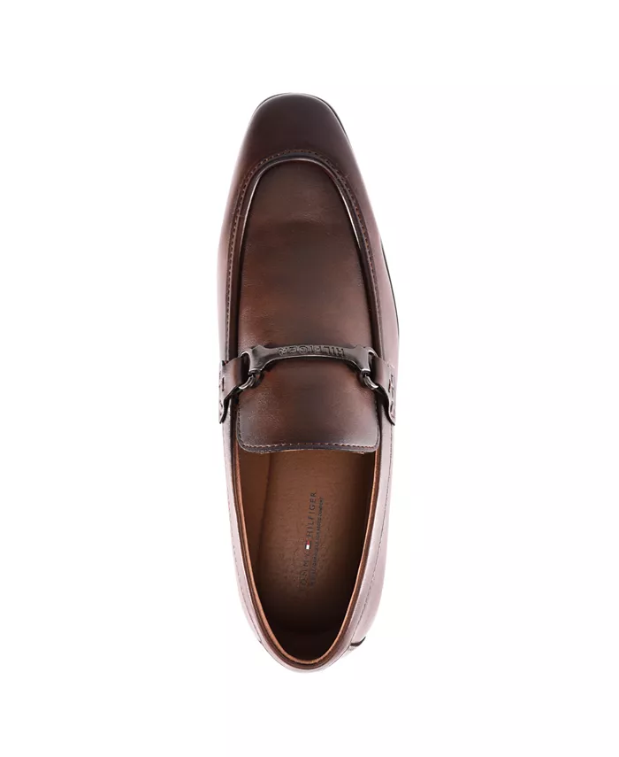 Мужские лоферы Senner Slip On Dress Penny Tommy Hilfiger, коричневый — фото 4