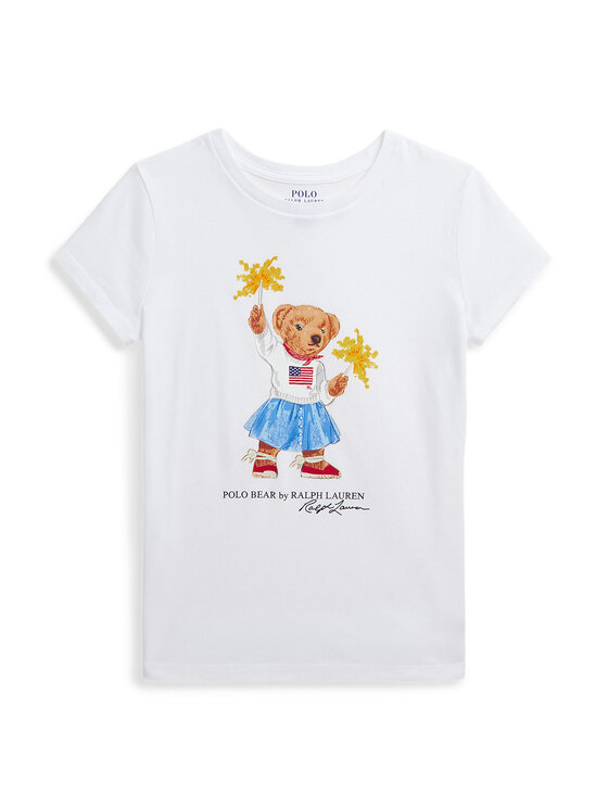 

Футболка обычного кроя 313942856001 Polo Ralph Lauren, белый