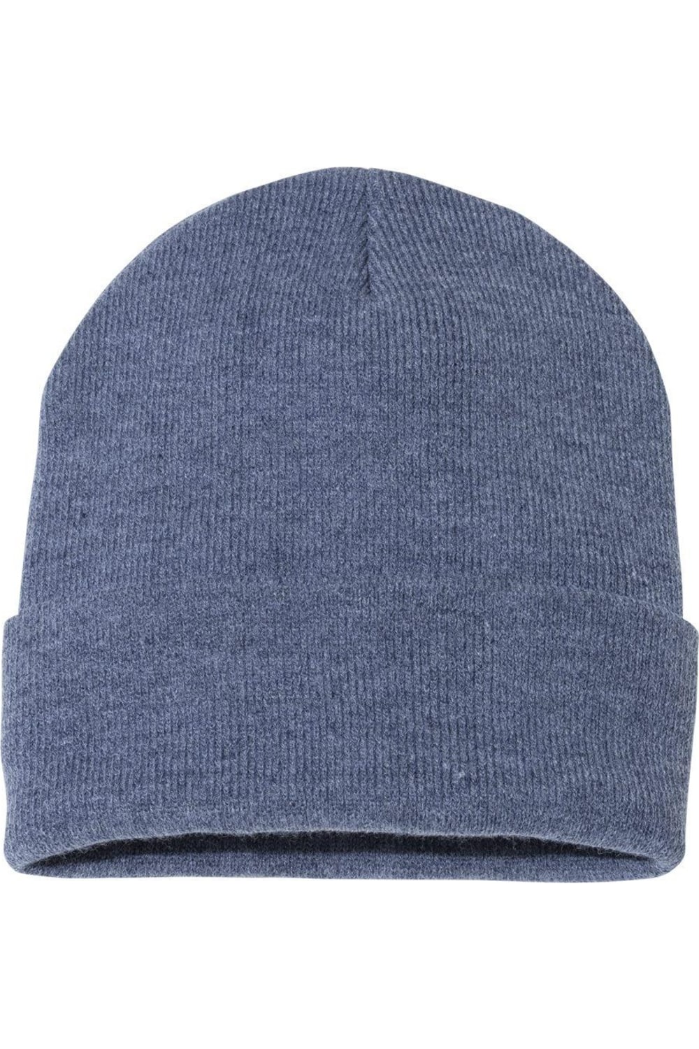 

Шапка-бини Sportsman Solid 12 с манжетами, цвет heather navy