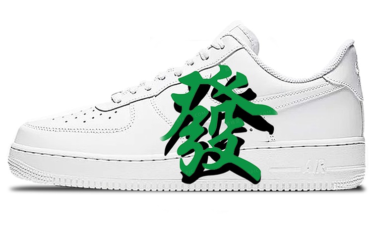 

Кроссовки для скейтбординга Air Force 1 женские низкие Mahjong зеленые Nike, Зеленый, Кроссовки для скейтбординга Air Force 1 женские низкие Mahjong зеленые Nike