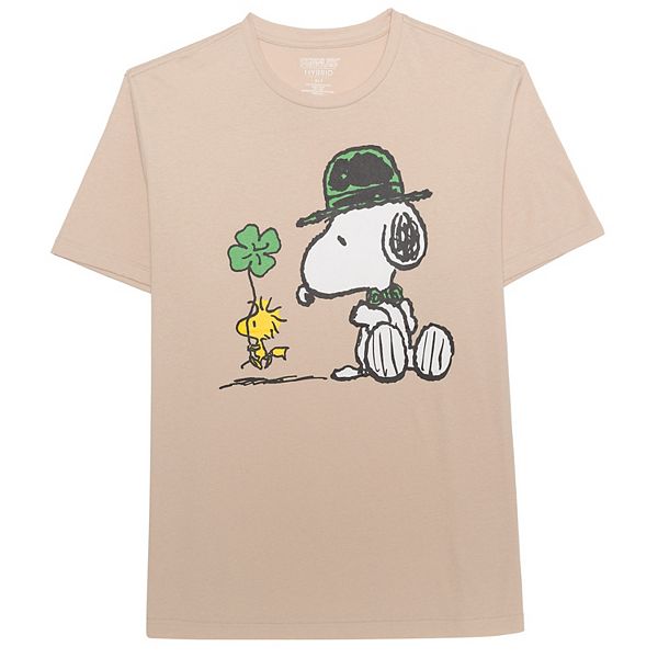 

Футболка с принтом Big & tall peanuts snoopy & woodstock st patrick's day Licensed Character