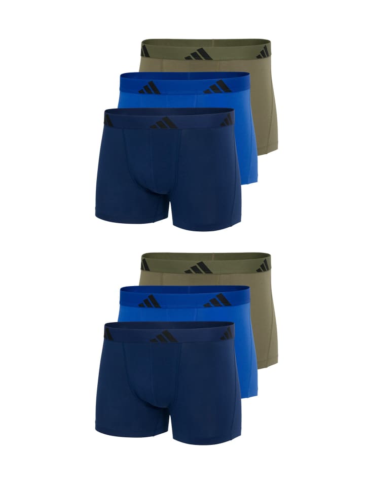 

Трусы боксеры adidas, цвет dunkelblau, royalblau, khaki