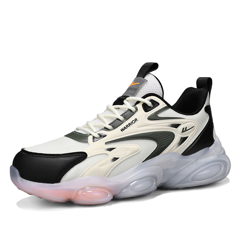 

Повседневные туфли мужские низкие серые WARRIOR, Beige Black