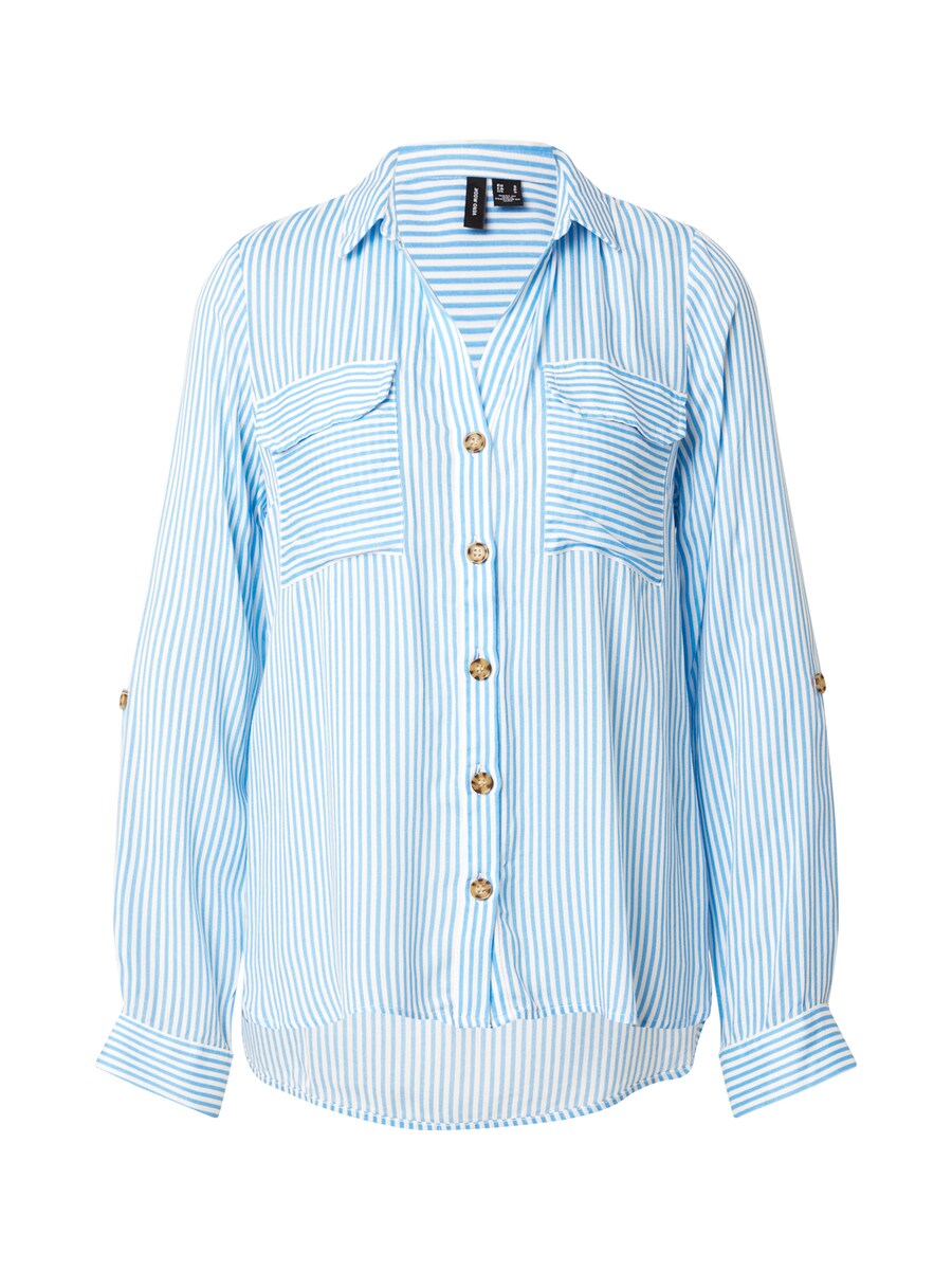 

Блузка VERO MODA VMBumpy, небесно-синий