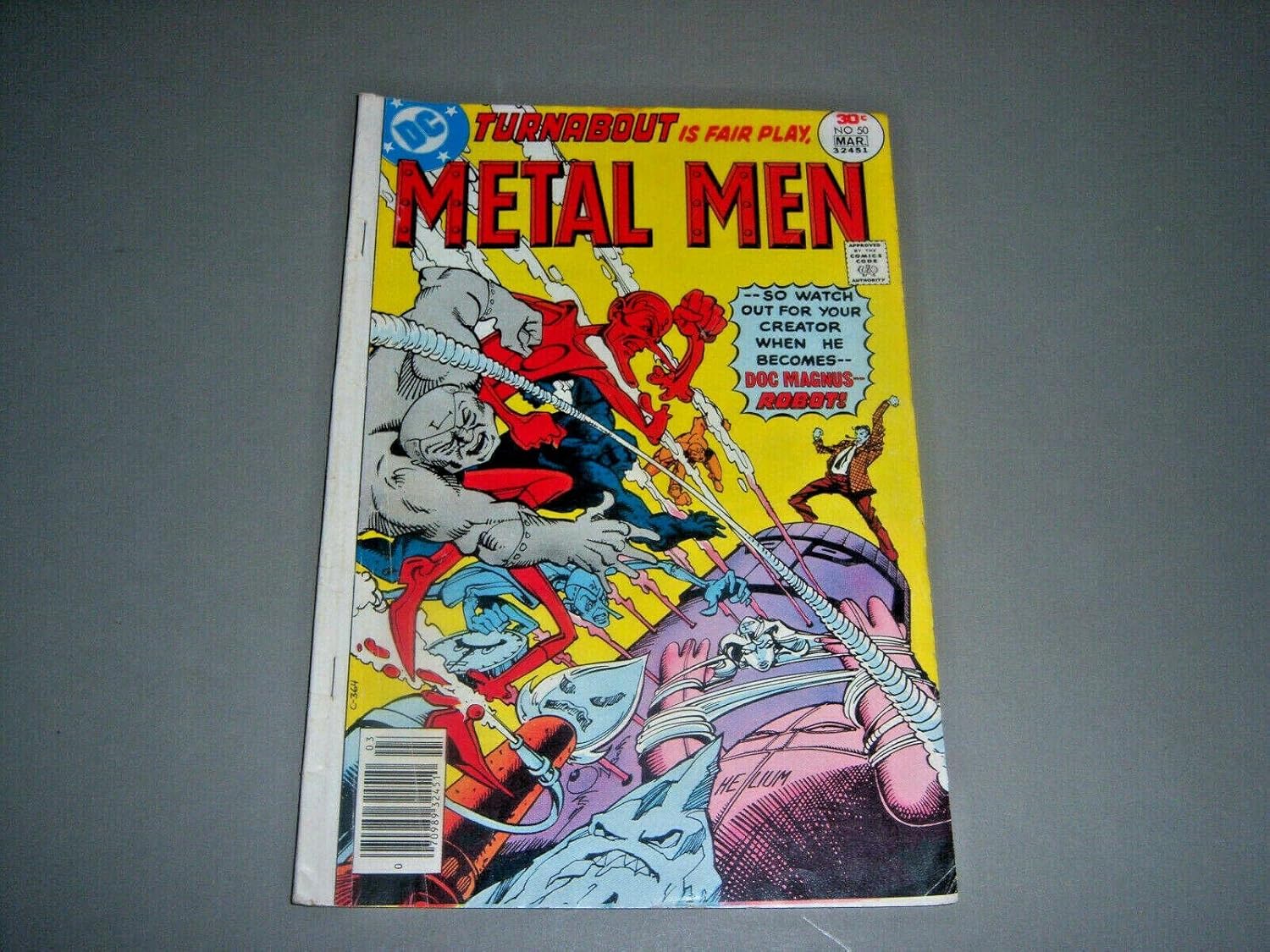 

Metal Men #50 March 1977 (DC Comics)