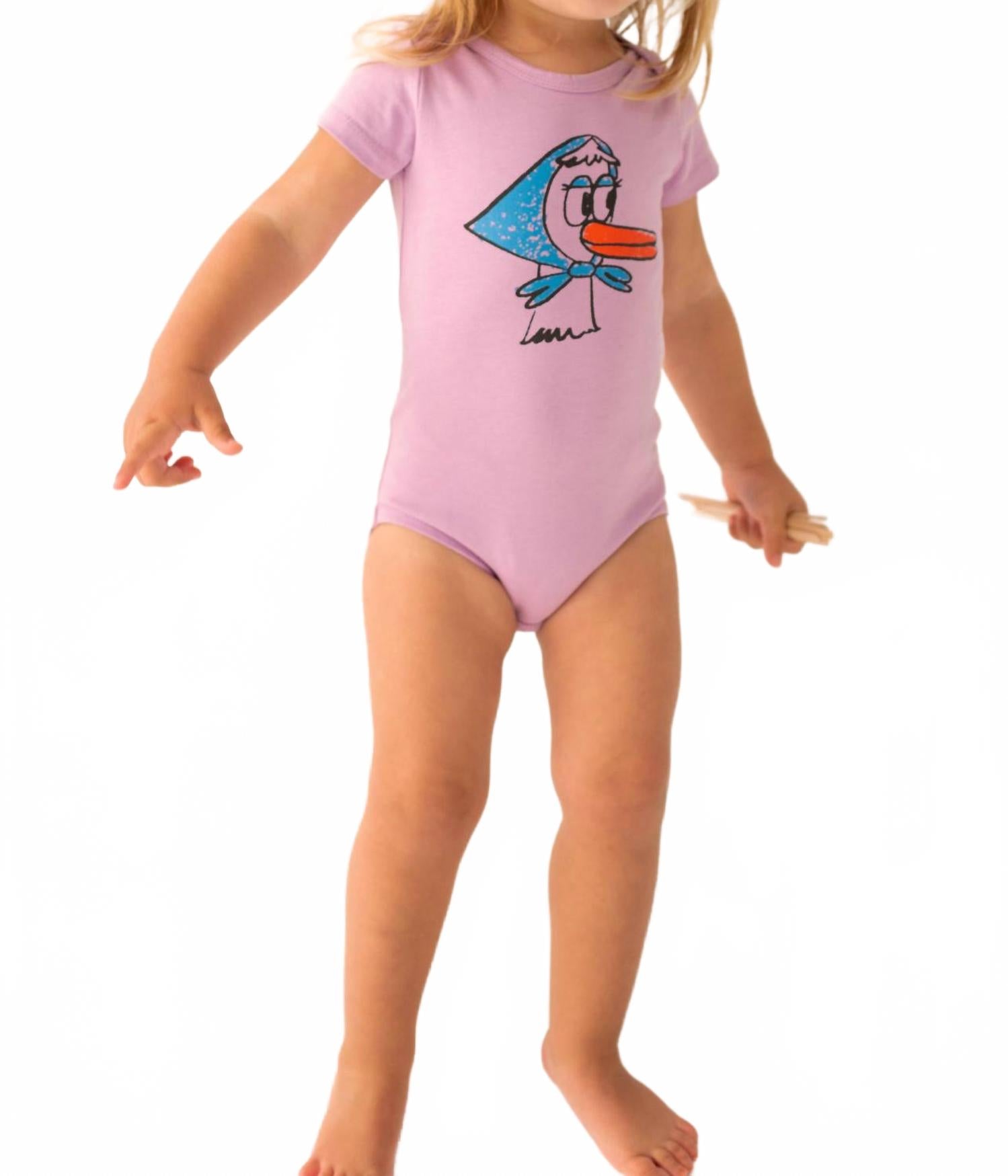 

Милый комбинезончик в лавандовом цвете Wander & Wonder