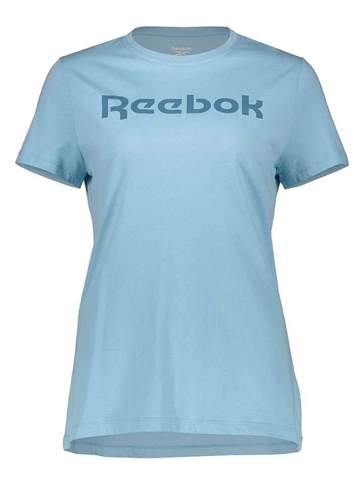 

Футболка Reebok, светло-синий