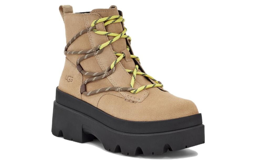 Ботинки UGG Brisbane на шнуровке, коричневый — фото 2