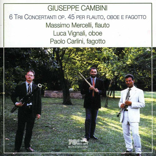 

CD диск Cambini / Mercelli / Carlini / Vignali / Cambibi: Trios for Flute Bassoon & Oboe