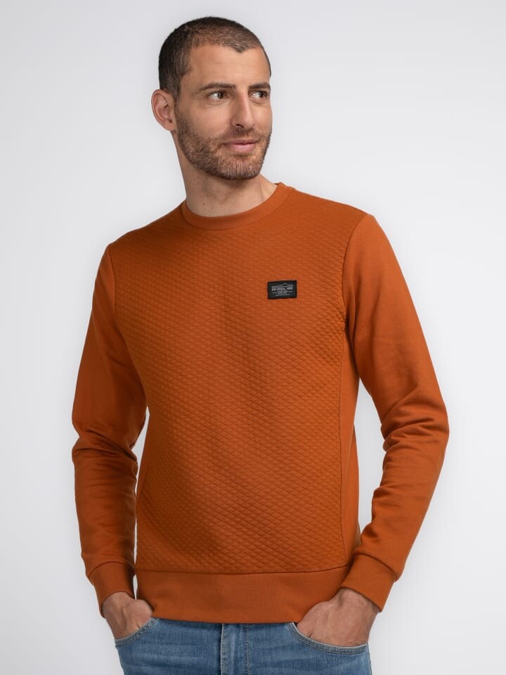 

Толстовка Petrol Industries Lässige Sweater Kenai, коричневый