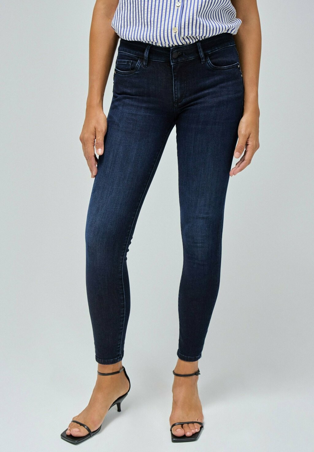 

Джинсы облегающие PUSH UP Salsa Jeans, синий